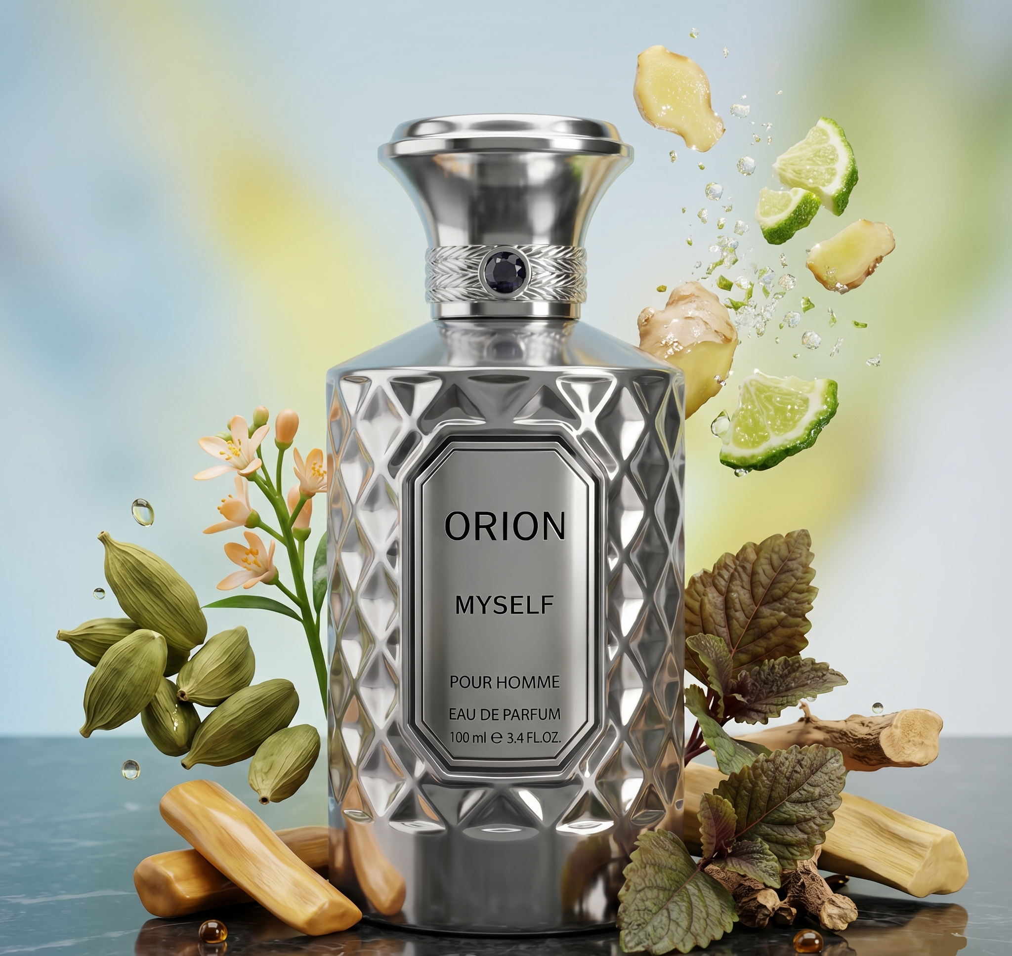 Orion Myself Men's Fresh Woody Eau de Parfum 100mL 