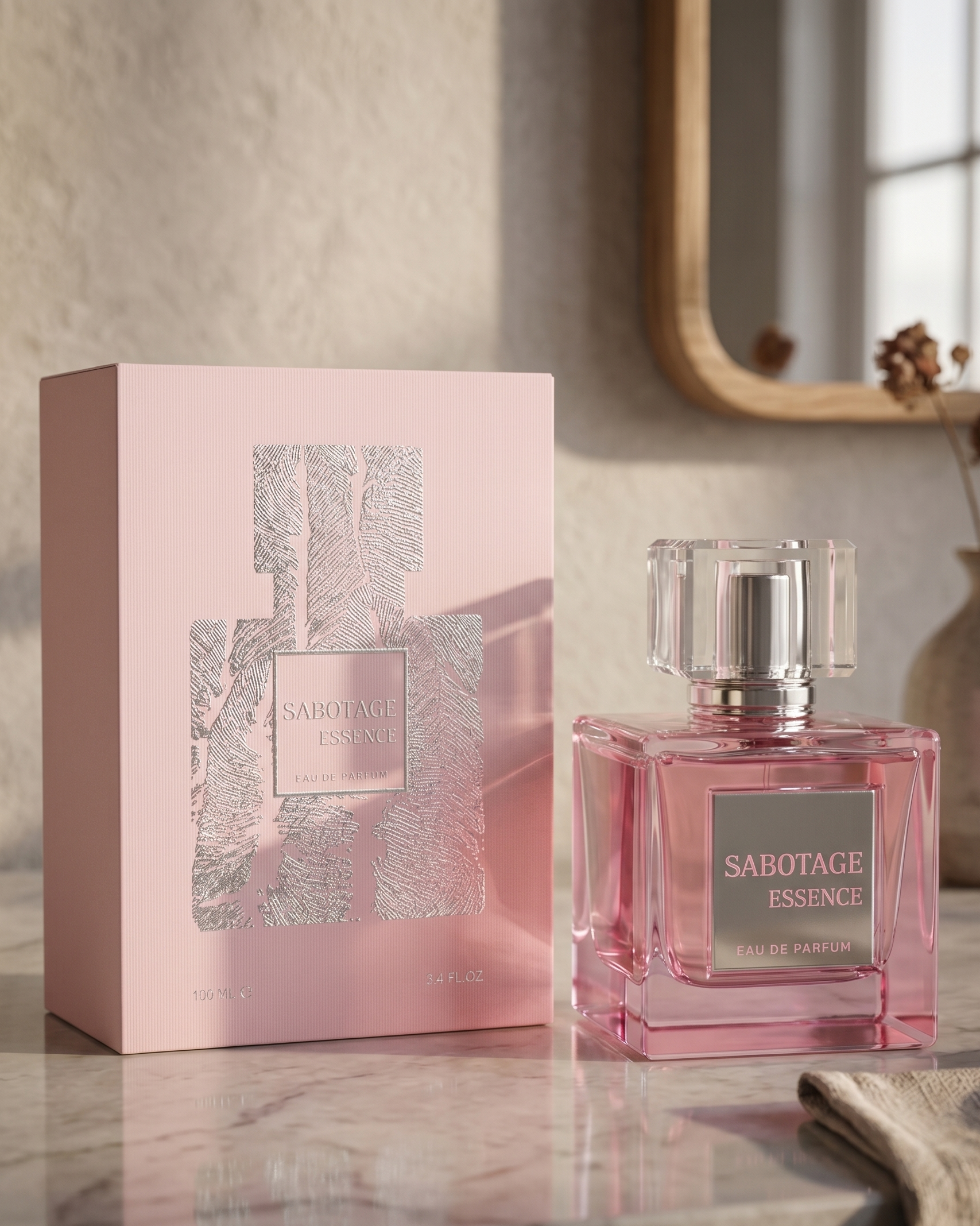 Sabotage Essence Women's Floral Chypre Eau de Parfum 100mL – Jasmine Fruity EDP by ForTati