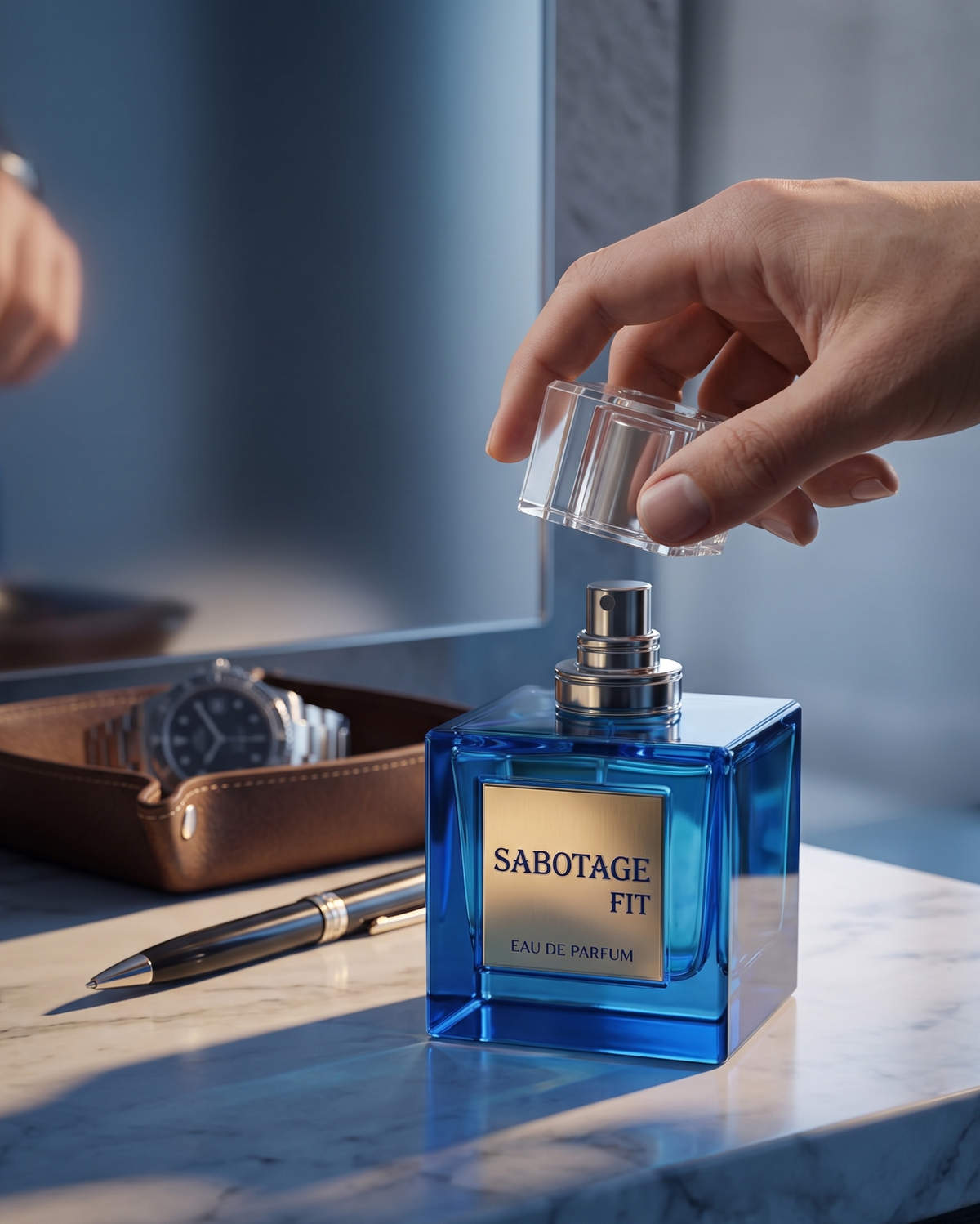 Sabotage Fit Bold Men's Luxury EDP 100mL – Aromatic Perfume