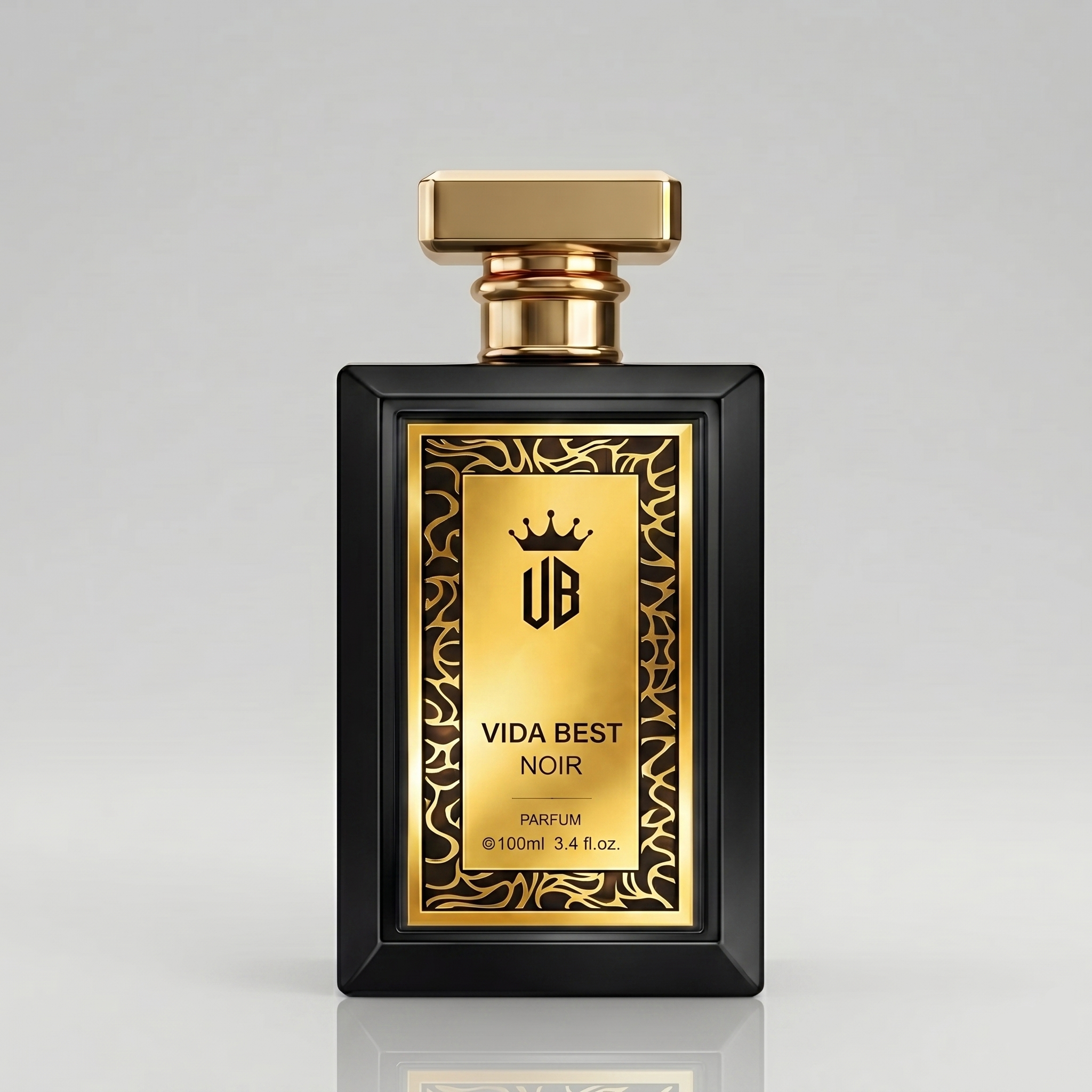 Vida Best Noir EDP 100mL – Men's Luxury Dark Aromatic Perfume Bottle by ForTati